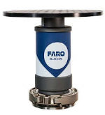 FARO 8-axis scanning platform plugs in to FARo Edge arms (smaller image)